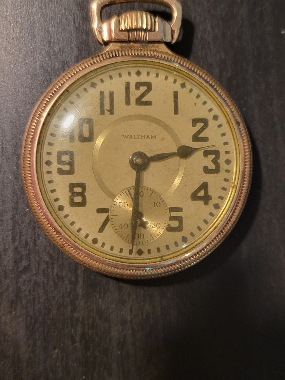 Waltham Gold Pocket Watch